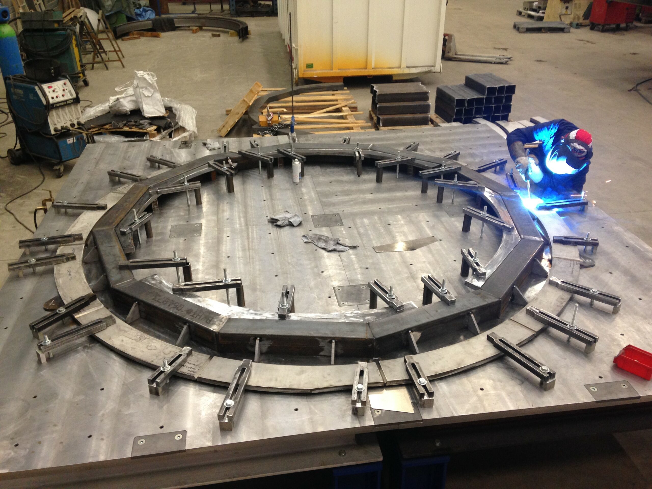 Euclide Industrie spécialiste process soudure mécano-soudure multi-matériaux ISO 3834 grandes dimensions